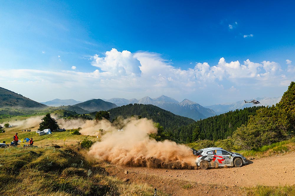 Sébastien Ogier / Vincent Landais - WRC Acropolis Rally Greece 2025 - Toyota GR Yaris Rally1