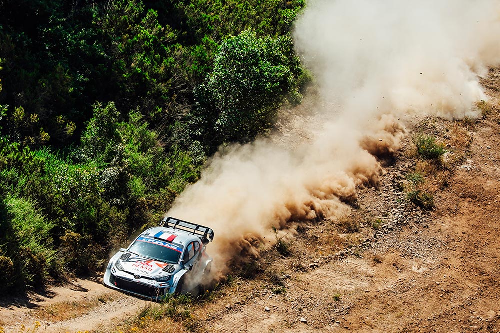 Sébastien Ogier / Vincent Landais - WRC Rally Italia Sardegna 2025 - Toyota GR Yaris Rally1