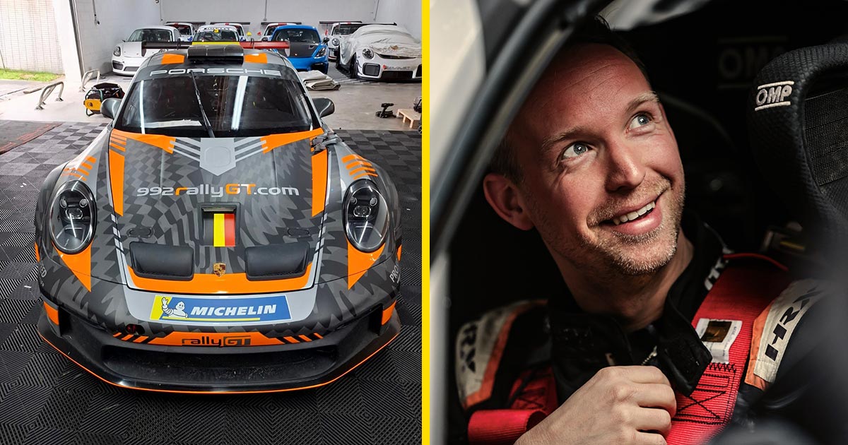 Abbring met Porsche 992 Rally GT als 0-rijder in GTC Rally ...