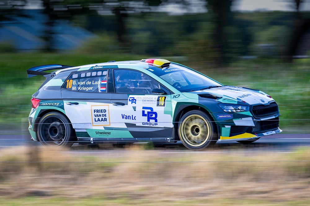 Ben van de Laar & Marlon Krieger GTC Rally 2025 Skoda Fabia RS Rally2