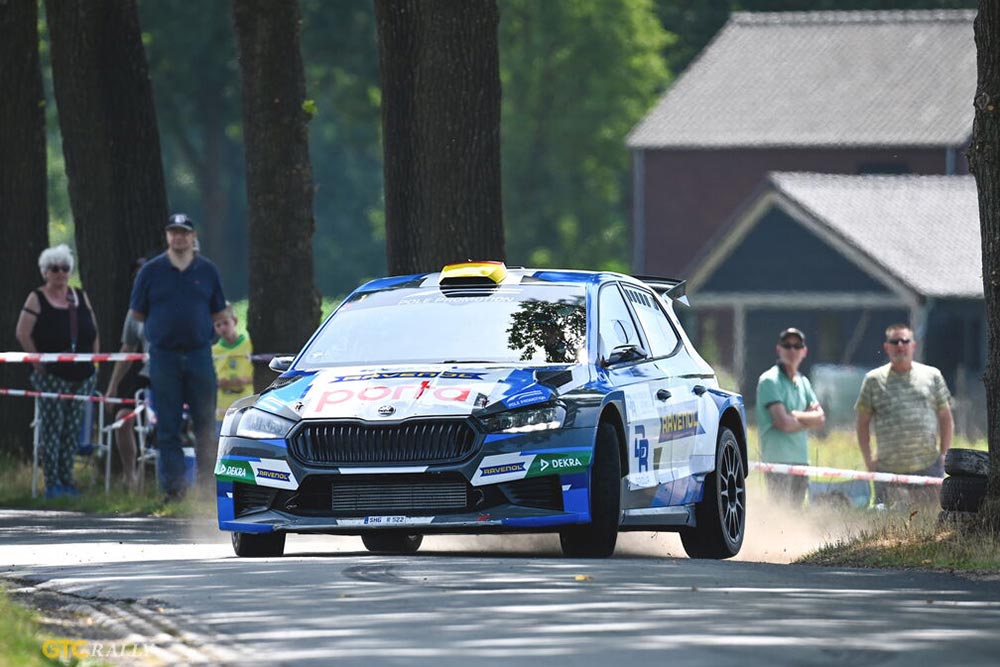 Dennis Rostek & Stefan Kopczyk GTC Rally 2025 Skoda Fabia RS Rally2 Leiders ONRK