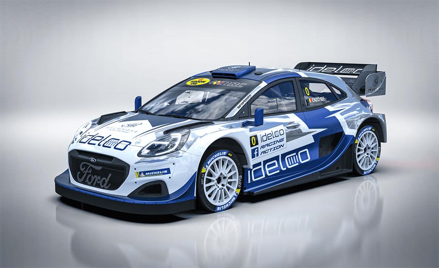 Ide met Ford Puma Rally1 als nulwagen in Omloop van Vlaanderen Rally