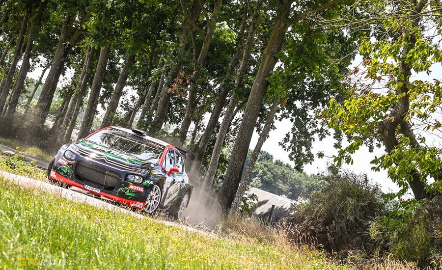 ONRK GTC Rally: Van den Heuvel wint, Rostek zit op rozen