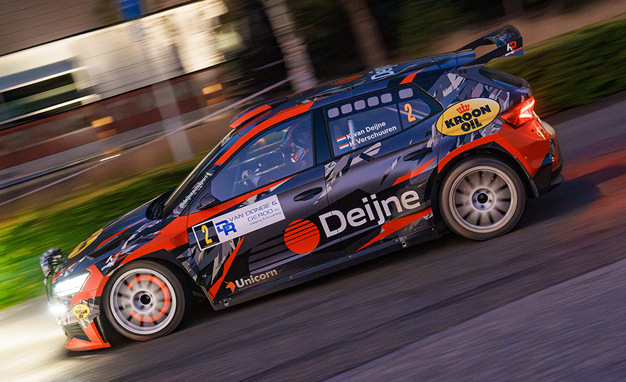 Top 5 voor Van Deijne in GTC Rally