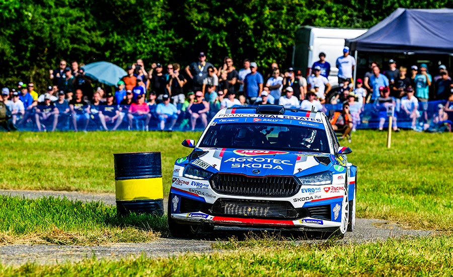 Kopecký pakt 12e (!) ERC Barum Rally-zege voor Armstrong en Mabellini