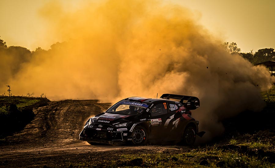 Ogier bezorgt Toyota record-evenarende zege in WRC Rally Paraguay, Hyundai trekt Fourmaux ná laatste KP terug