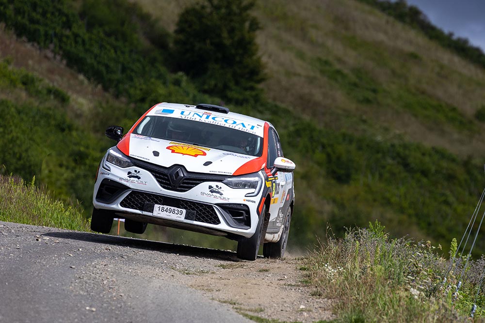 Rallye ADAC Mittelrhein 2025 Clio Rally Trophy DE Rally5 winner Egholm / Glad