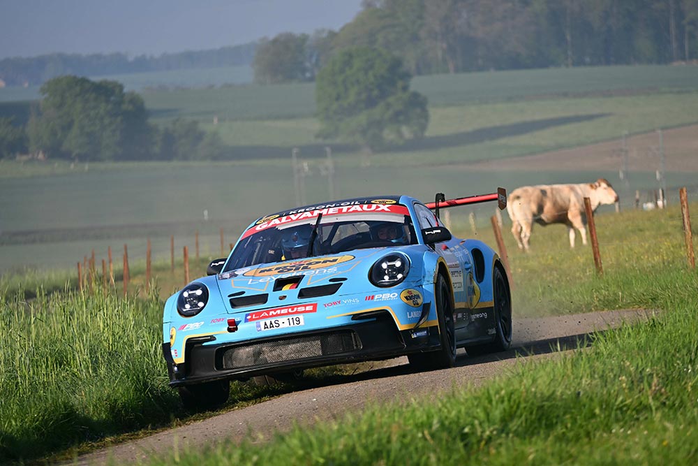 Cédric Cherain Porsche 992 Rally GT 2025 BRC