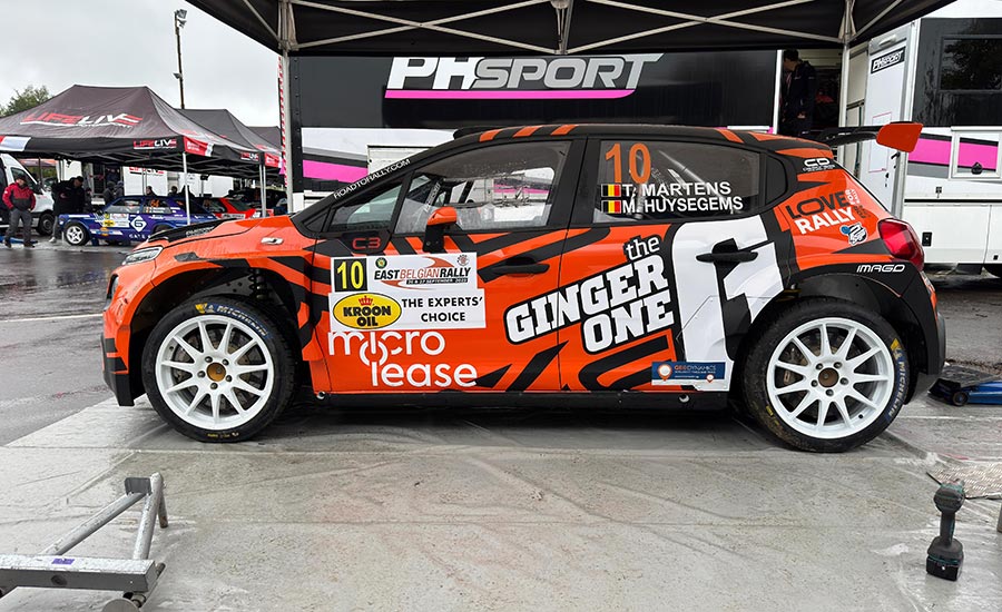 I4RACE met Martens en Potty in East Belgian Rally