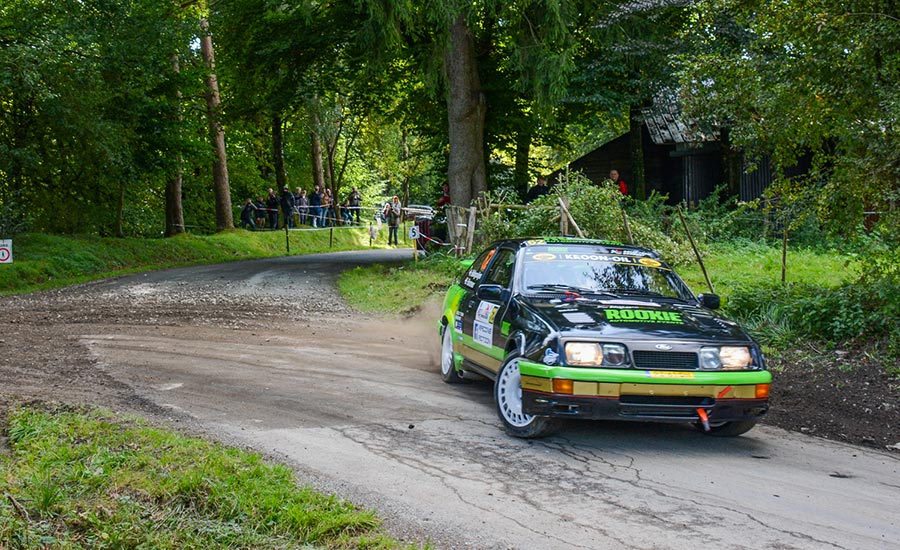 Koppeling gooit roet in het eten voor RTBrabant in East Belgian Rally