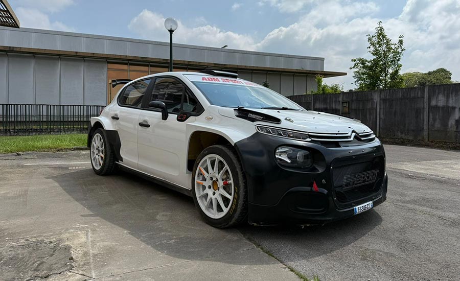 Thomas Martens met Citroën C3 Rally2 in East Belgian Rally en Spa Rally, laat JWRC-finale vallen