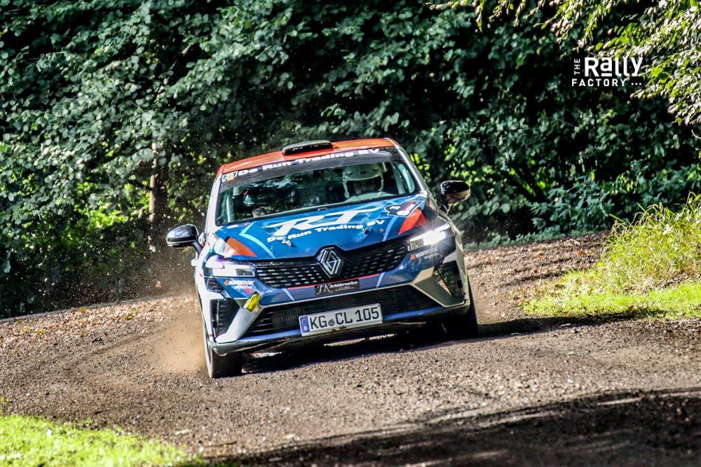 Max Van Empel Renault Clio Rally5 Hellendoorn Rally 2025 Winnaar Clio Rally Trophy NL