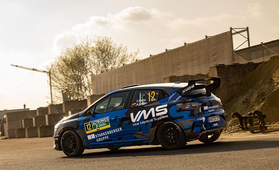 Mohe pakt titel in Duitse Clio Rally Trophy