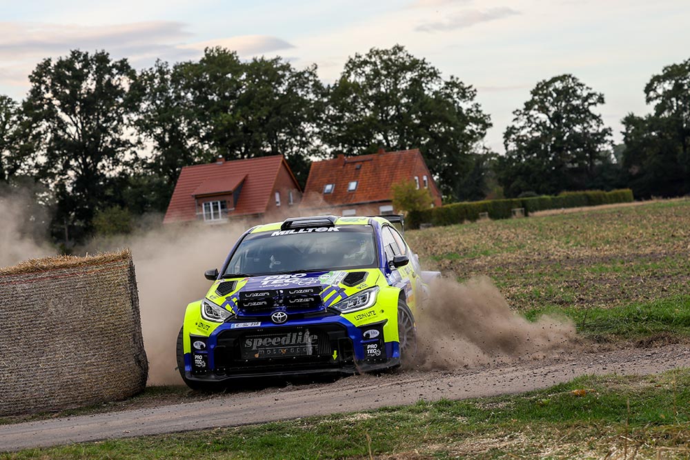Philip Geipel Jennifer Lerch Toyota GR Yaris Rally2 Rallye Stemweder Berg 2025 winners