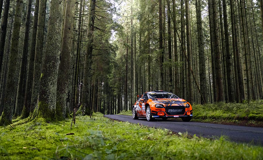 Potty en Martens doen het uitstekend in East Belgian Rally