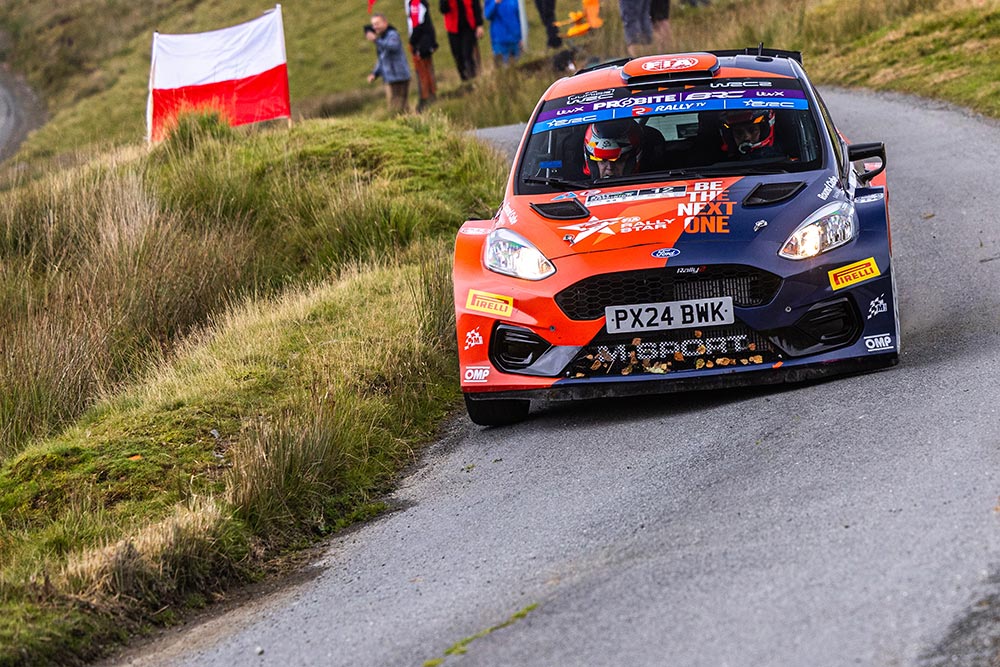 Romet Jürgenson ERC Rali Ceredition 2025 P2 Ford Fiesta Rally2