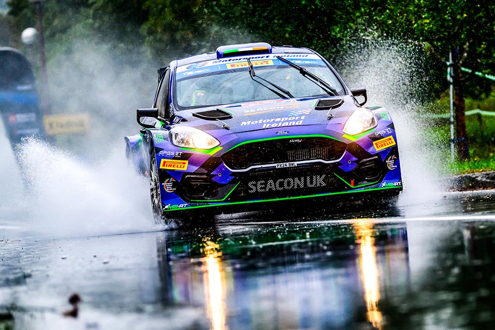 Jon Armstrong ERC Rally Croatia 2025 Winner Ford Fiesta Rally2