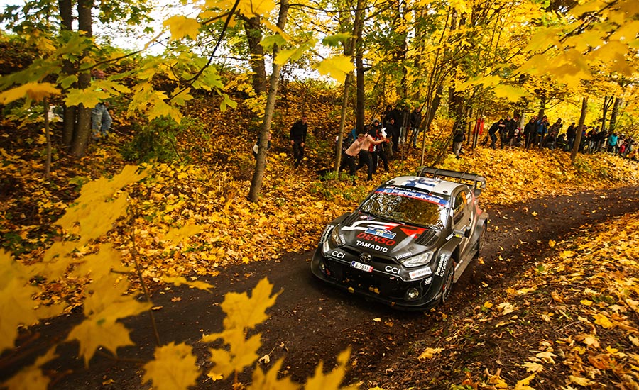 Rovanperä wint WRC CER terwijl Evans WK-leiding terugpakt - Neuville crasht in Central European Rally