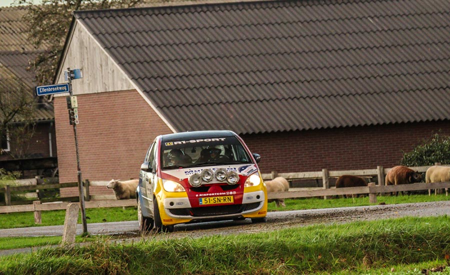 Uitvalbeurt voor Nijsink in Twente Rally