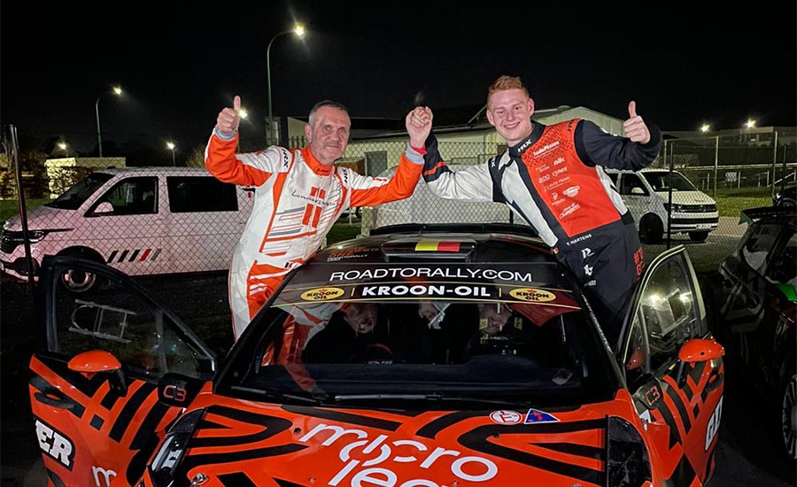 Martens 'The Ginger One' wint Rallye Sprint Villersois