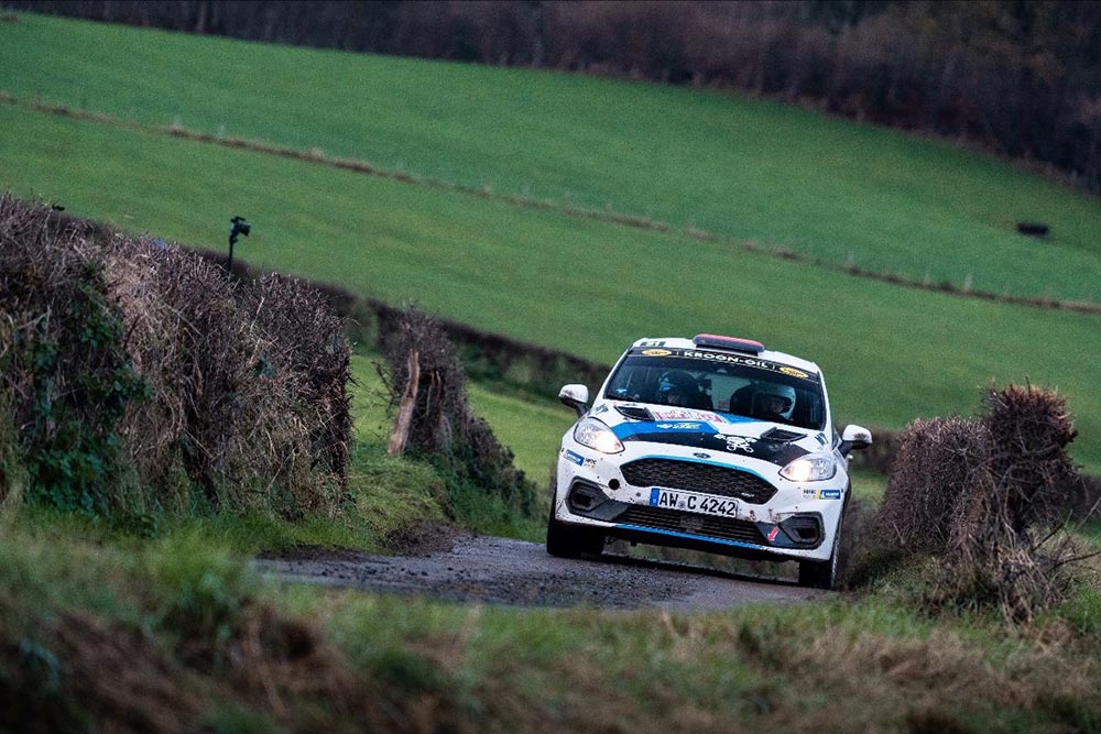 Colin Dünker Spa Rally 2025 Ford Fiesta Rally4