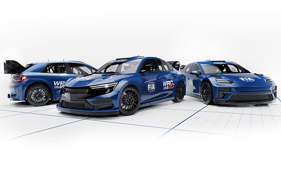 FIA onthult WRC27-conceptauto's en behoudt Rally1-terminologie voor nieuwe reglement