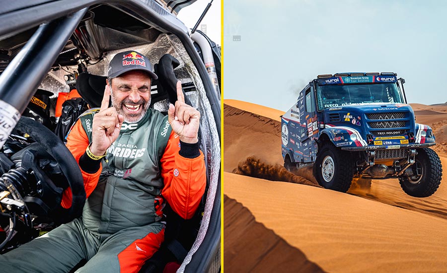 Dakar Rally: Al-Attiyah pakt zesde Dakar-winst, Van den Brink derde bij Trucks