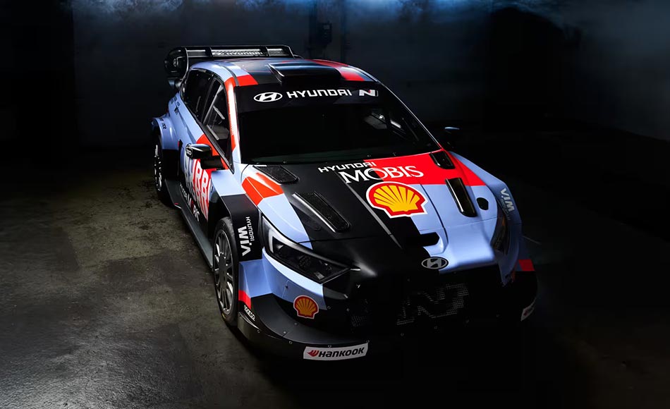 Hyundai Motorsport onthult nieuwe livery voor WRC-seizoen 2026: '16 testdagen in aanloop seizoen'