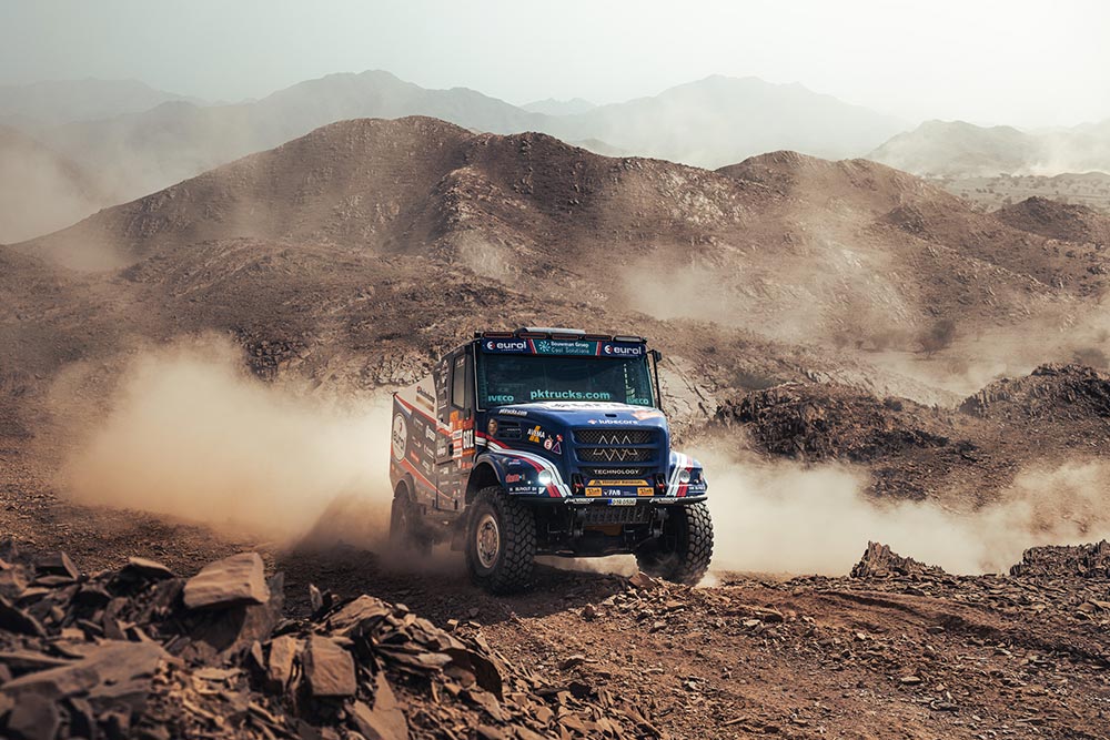 Mitchel Van Den Brink Dakar Rally 2026 MMTechnology Iveco P3