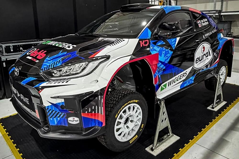 Bernhard ten Brinke Toyota GR Yaris Rally2 Step Five Motorsport WRC 2026