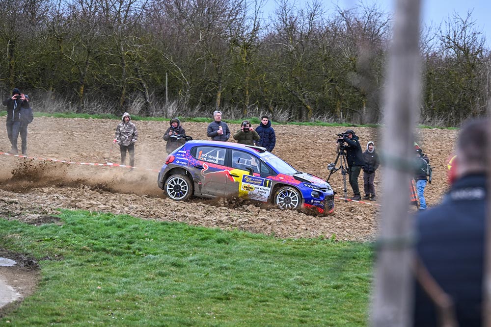 Jos Verstappen Rally van Haspengouw 2026 Citroen C3 Rally2 Foutje Mistake