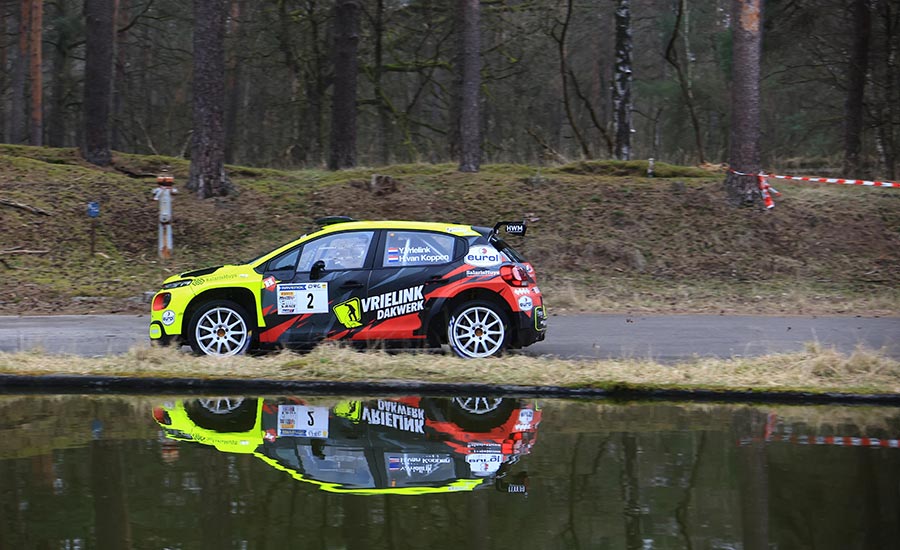 Sterke testrally van Vrielink en Van Koppen levert winst op