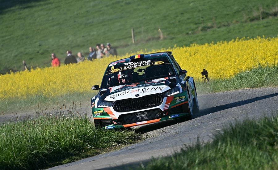 BRC Rallye de Wallonie: Fernémont leider voor Potty na Dag 1, Verstappen derde na 40s tijdstraf