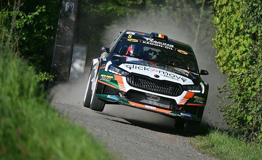 Fernémont pakt derde Rallye de Wallonie-zege, Potty nieuwe leider BRC