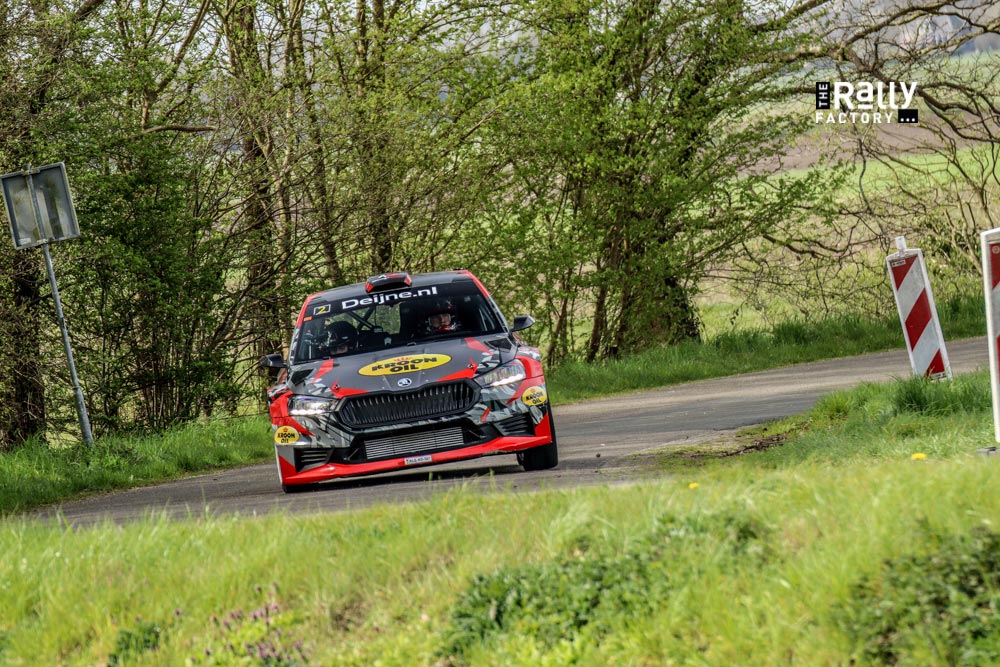 Kevin van Deijne Lisette Bakker Zuiderzee Rally 2026 P1 winnaars