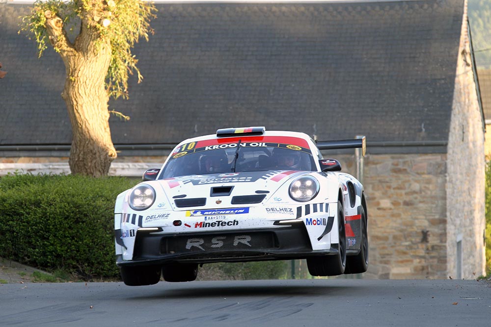 Romain Delhez BRC Rallye de Wallonie 2026 P3 Porsche 992 Rally GT