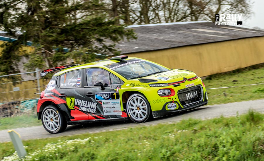Vrielink start sterk in titelstrijd met tweede plaats in ONRK tijdens Zuiderzee Rally