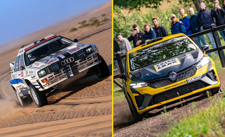 Erik en Anja van Loon gaan druk rallyweekend tegemoet