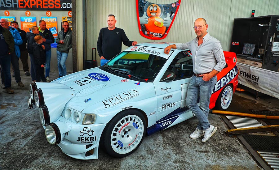 Gunther Monnens debuteert met Ford Escort WRC in Sezoensrally: 'Nog geen meter met de wagen gereden'