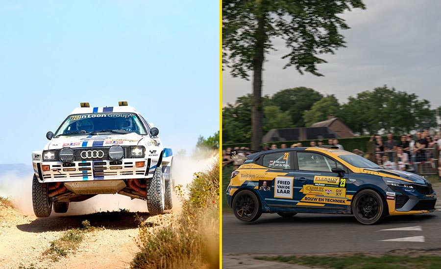 Rallyweekend eindigt in mineur voor Erik en Anja van Loon