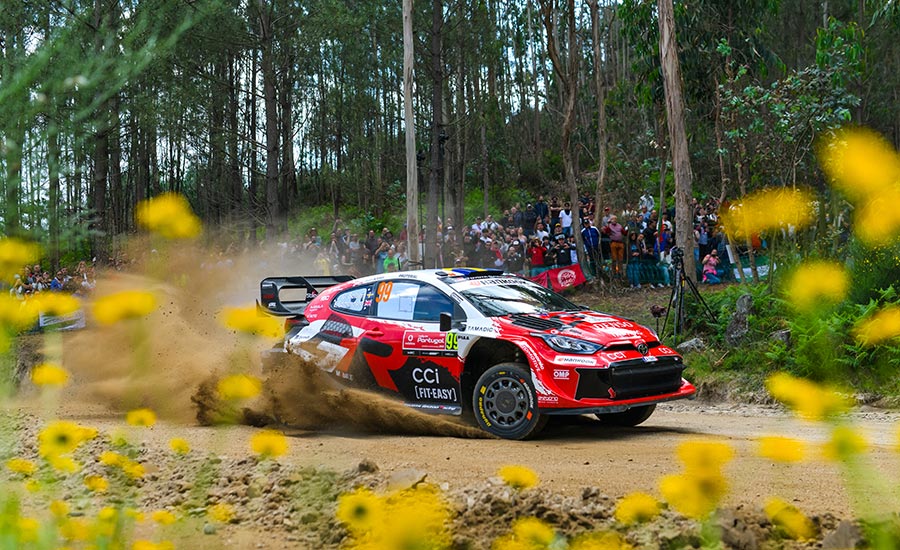 Solberg vroege leider WRC Portugal na korte eerste dag