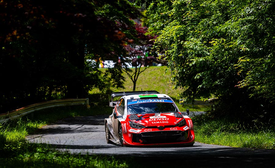 WRC Rally Japan: Evans leider na dag 1, Neuville snelste Hyundai op P5