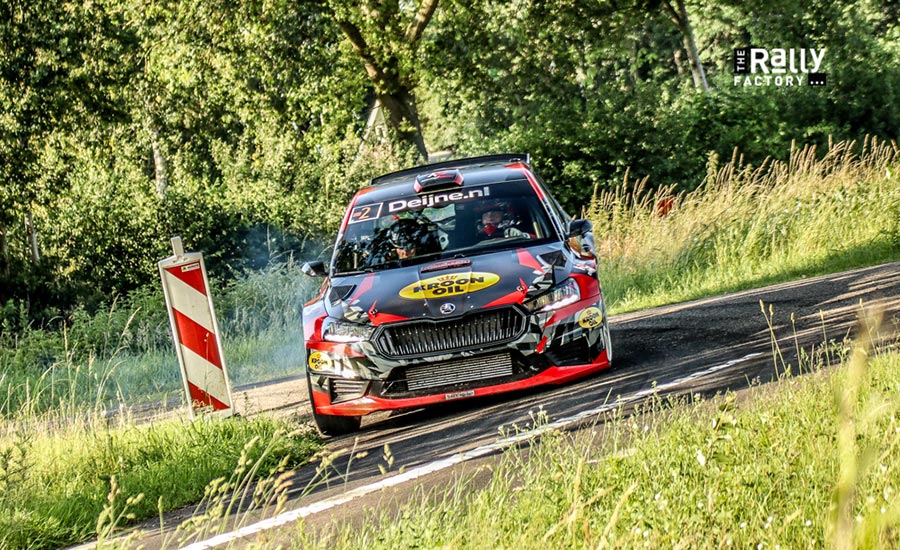 ONRK Vechtdal Rally: Van Deijne wint opnieuw en nadert leider Vrielink tot 12 punten