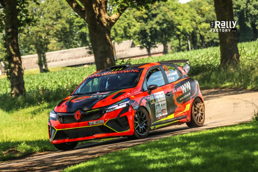 Willem Wouter Overbeek P8 algemeen P1 NRK Vechtdal Rally 2026 Renault Clio Rally3