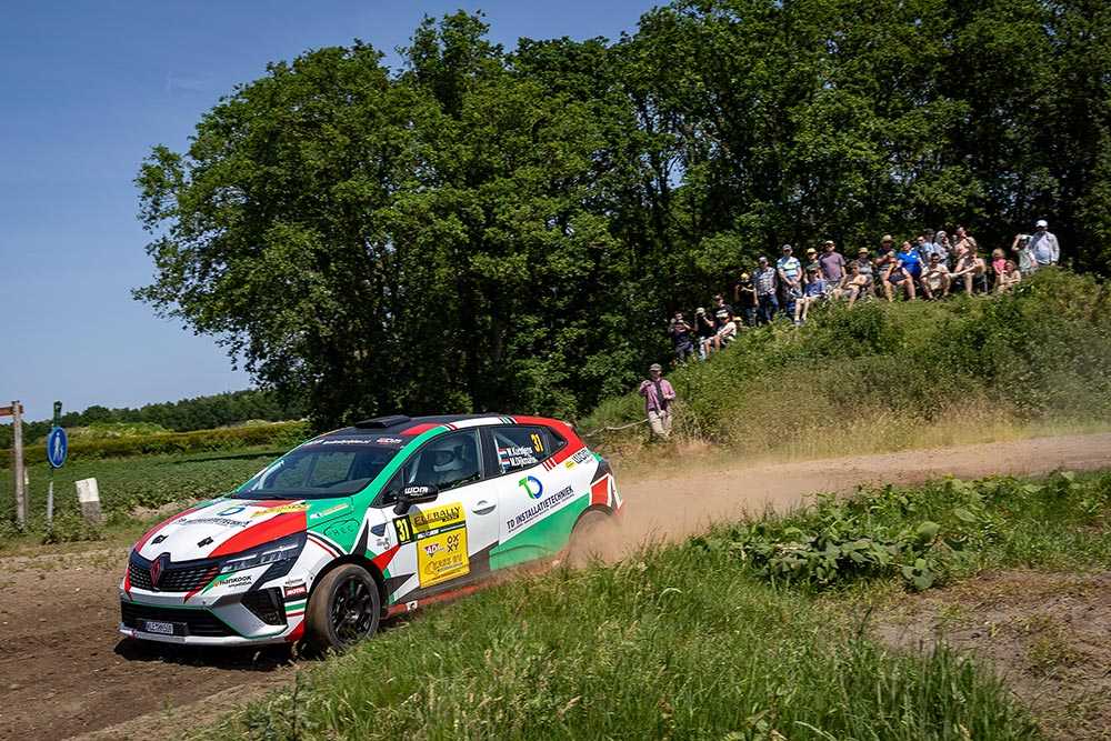 Wout Kurstjens Renault Clio Rally5 Trophy Winnaar ELE Rally