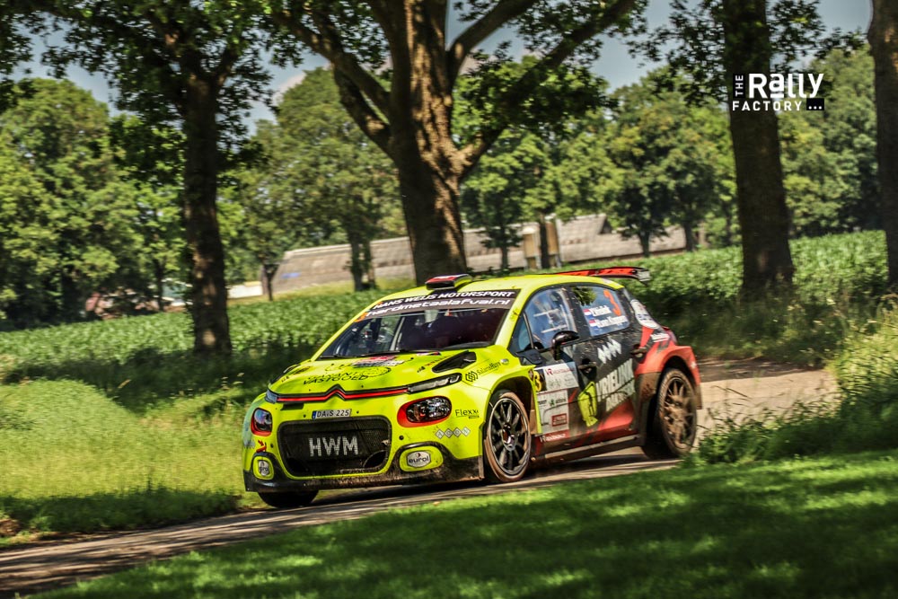 Yannick Vrielink P2 Vechtdal Rally 2026 Citroën C3 Rally2
