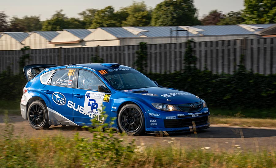 Erik en Anja met vertrouwen en plezier in GTC Rally
