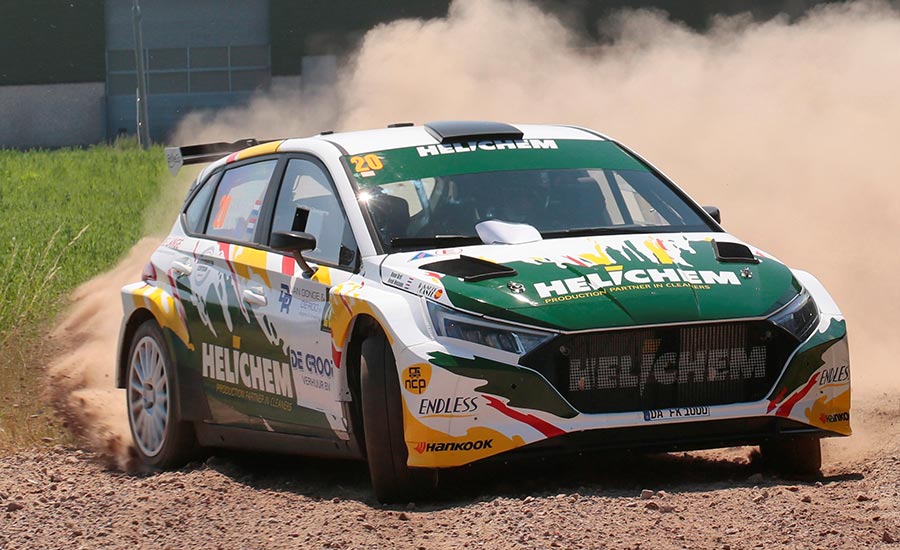 Pech achtervolgt Vossen en Bril in GTC Rally