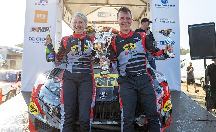 Van Deijne wint secondeduel in GTC Rally: 'Belangrijke stap richting het kampioenschap'