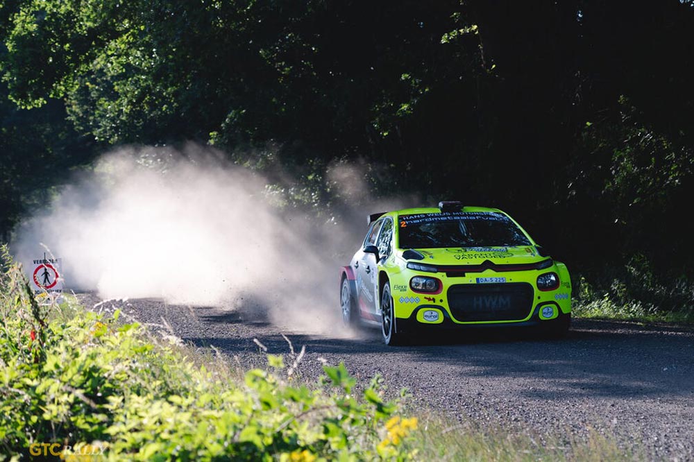 Yannick Vrielink P2 GTC Rally 2026 Citroën C3 Rally2